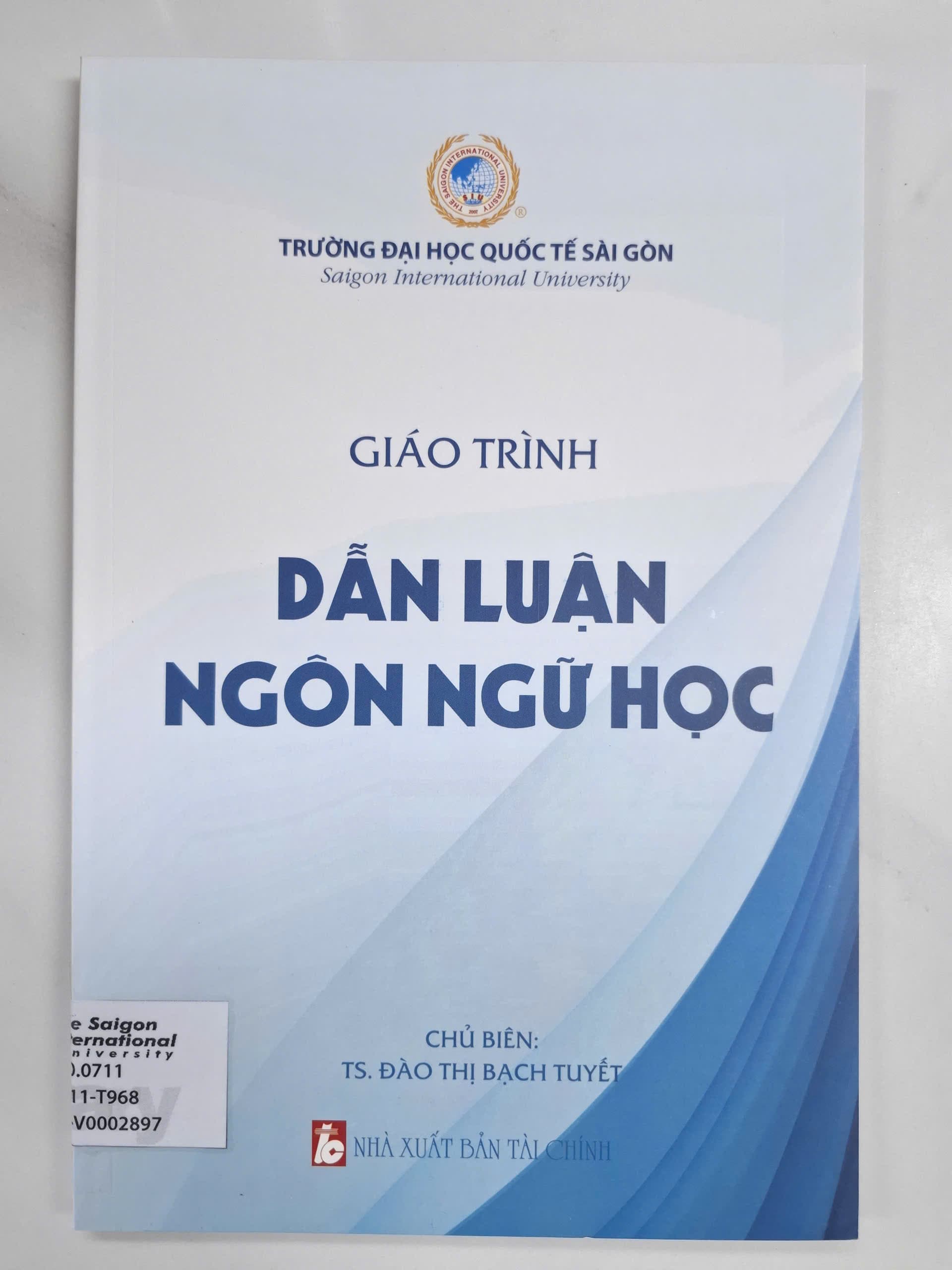 Giáo trình Dẫn luận Ngôn ngữ học